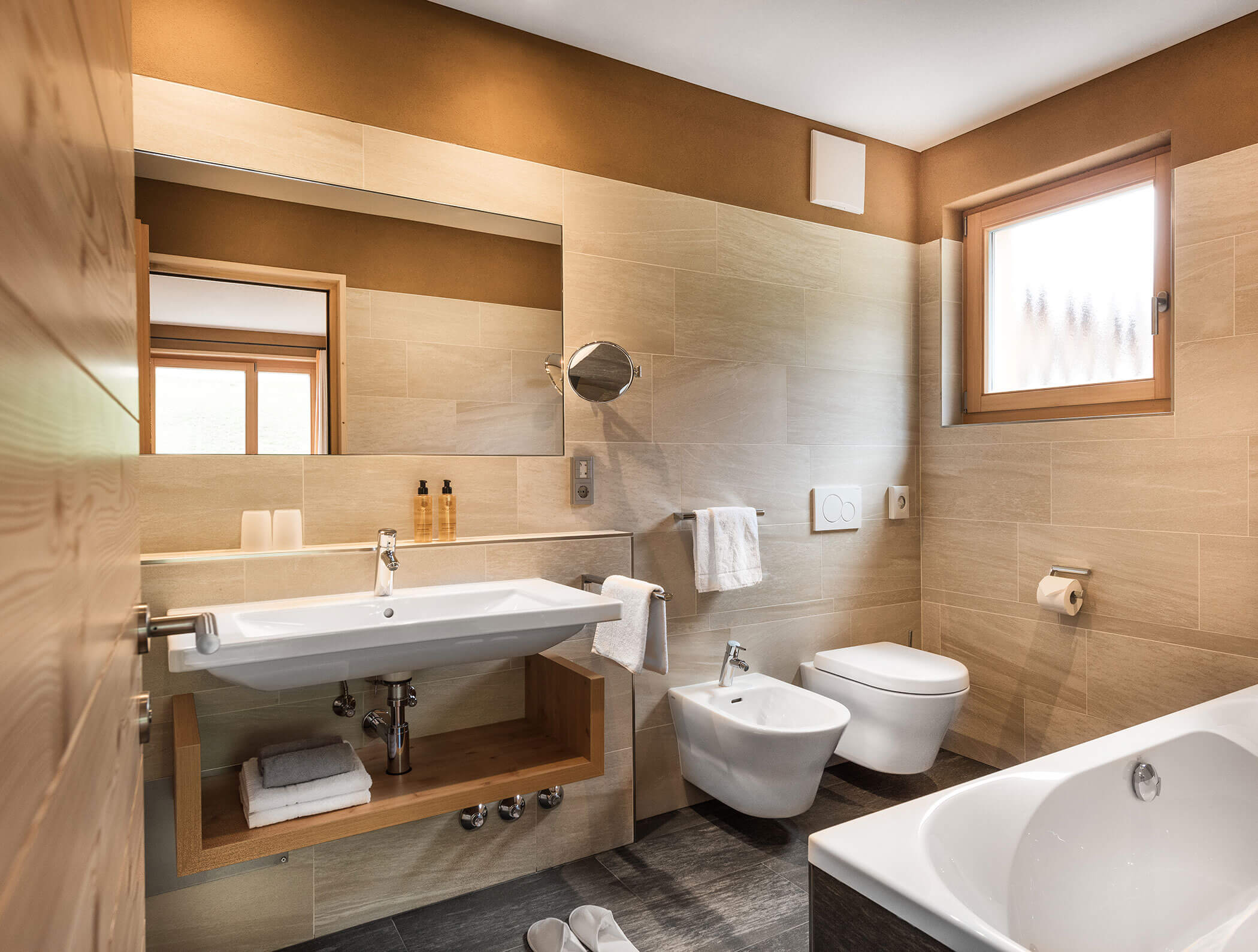 Chalet Rudana - Chalet Terra bagno con vasca