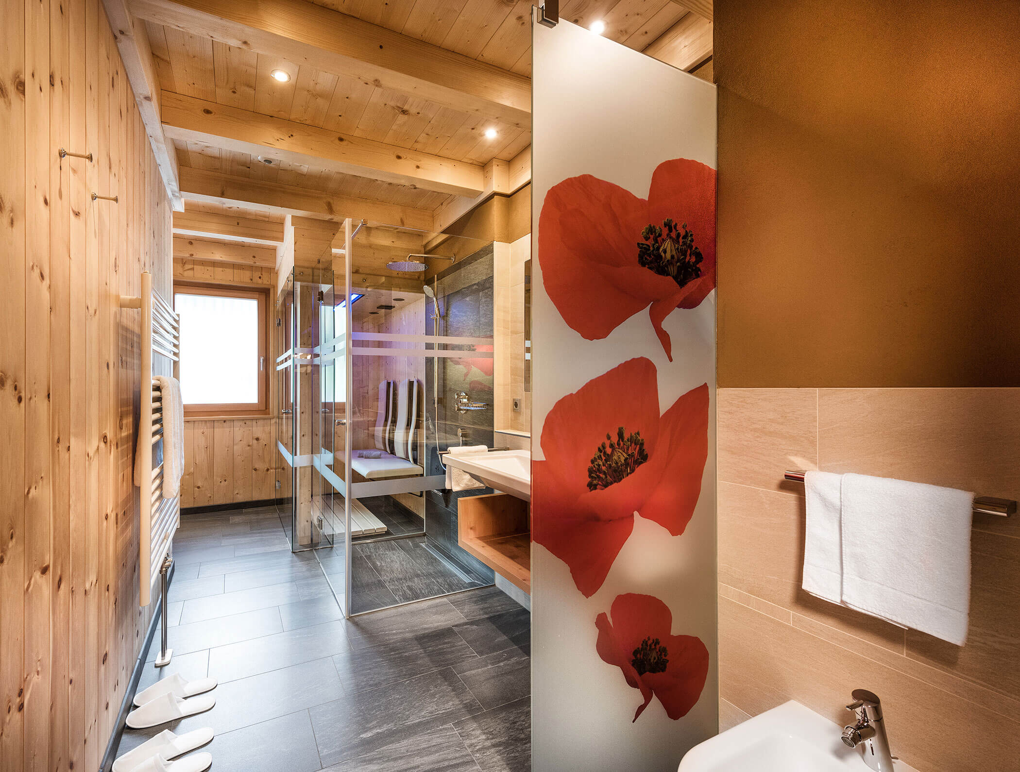 Chalet Rudana - Chalet Fuoco bagno con doccia