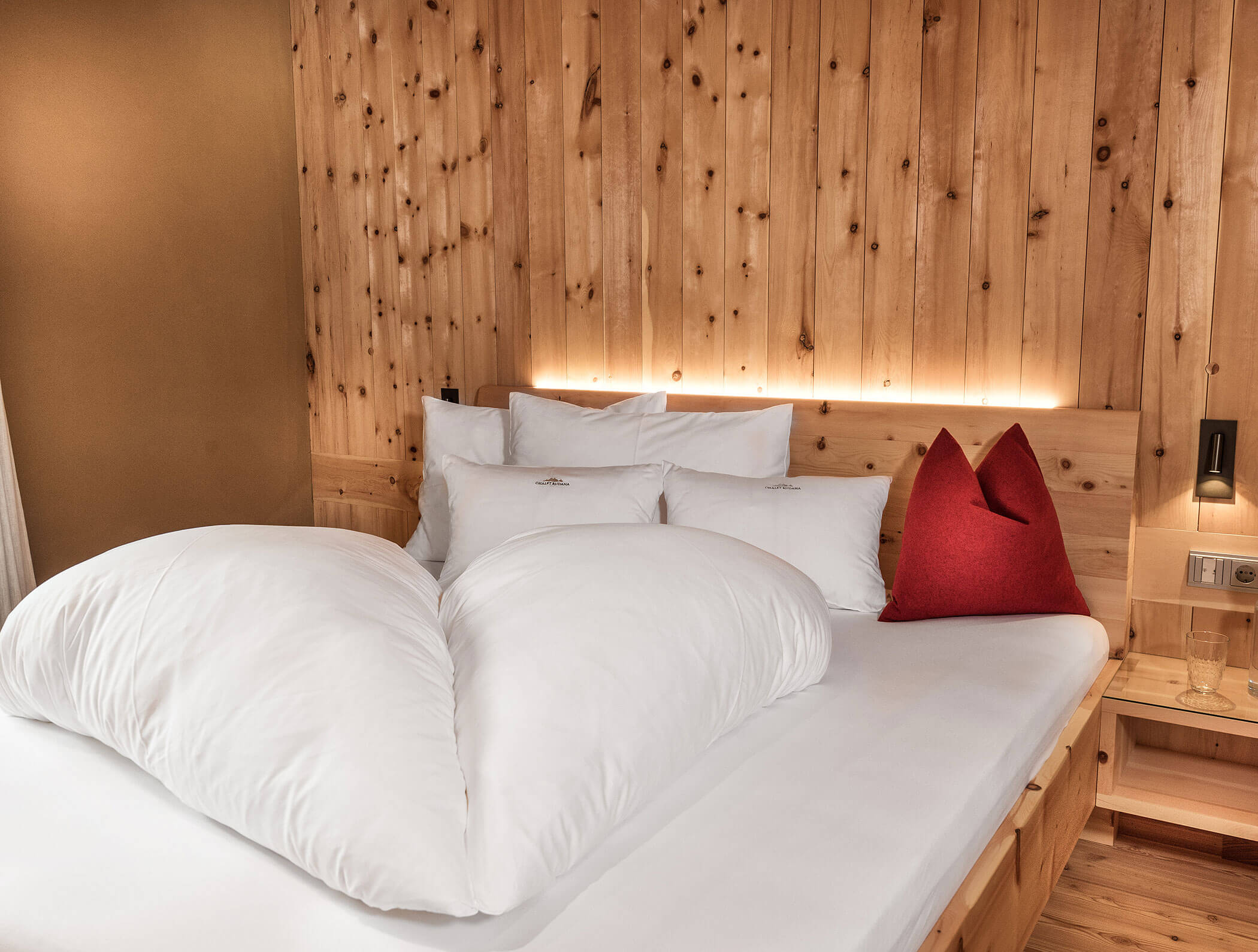 Chalet Rudana - Chalet Fuoco letto