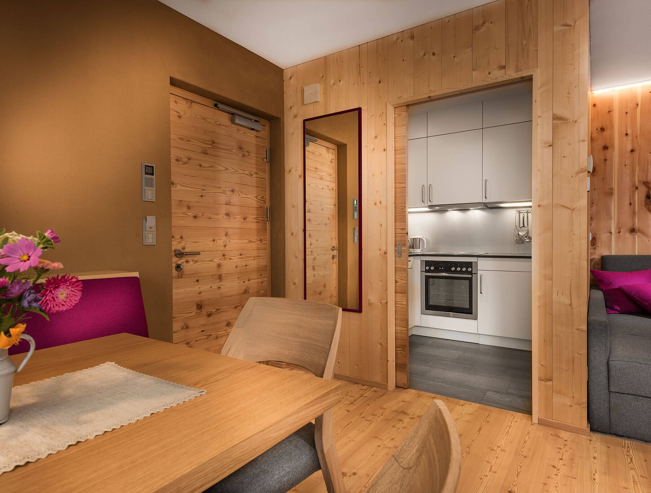 Chalet Rudana - Chalet Giardino soggiorno con cucina