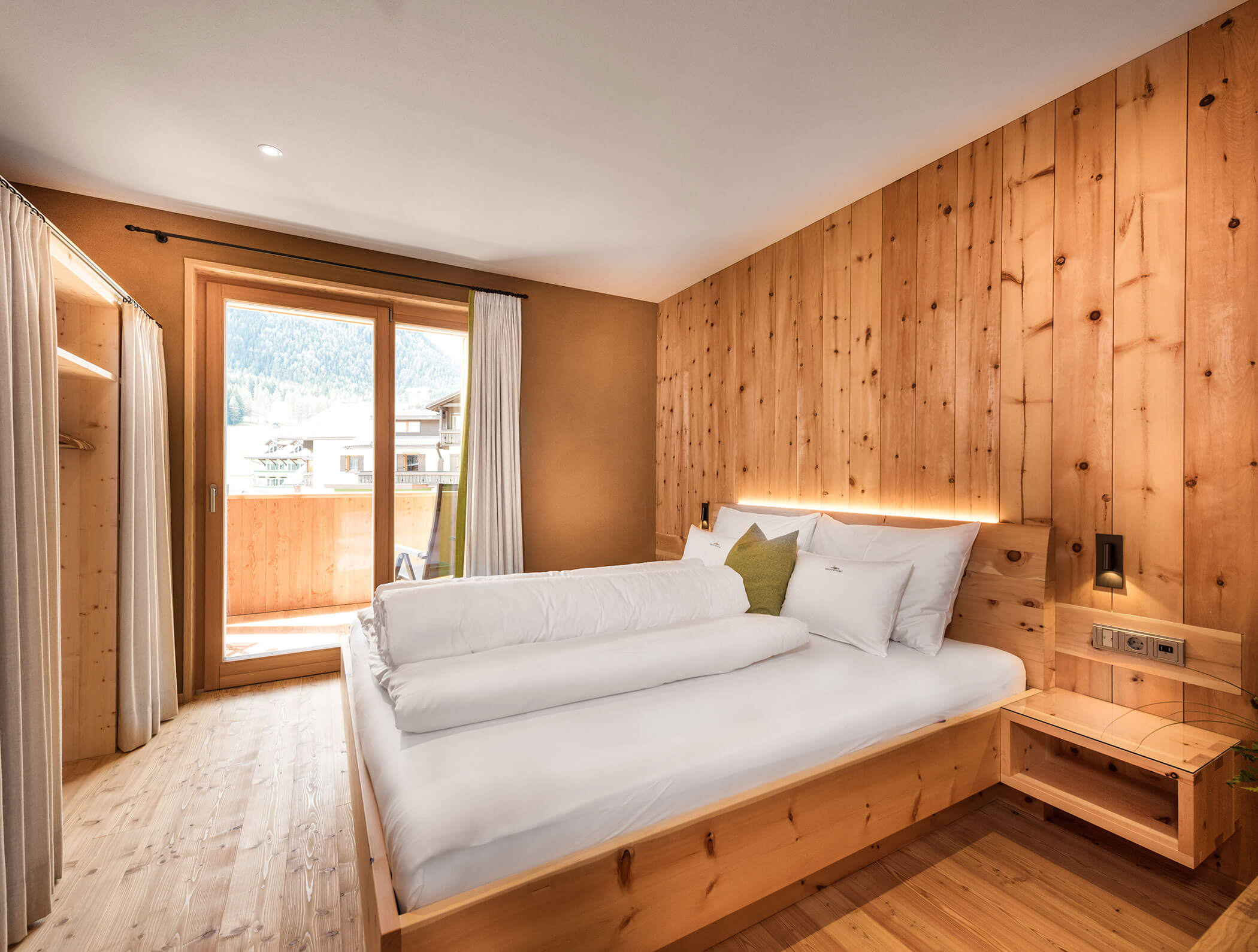 Chalet Rudana - Chalet Acqua letto matrimoniale