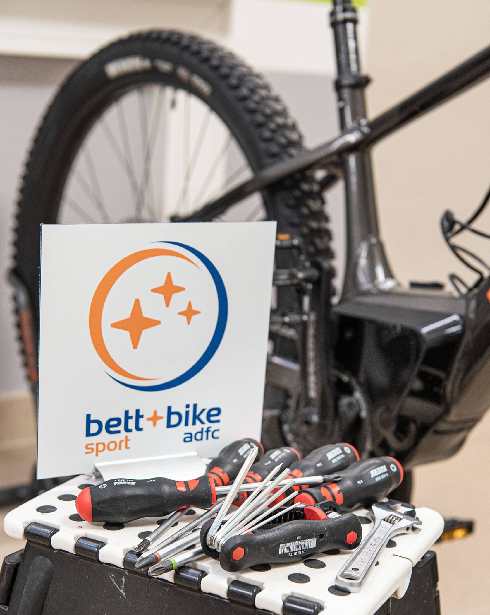 Bikeraum, Bett and Bike