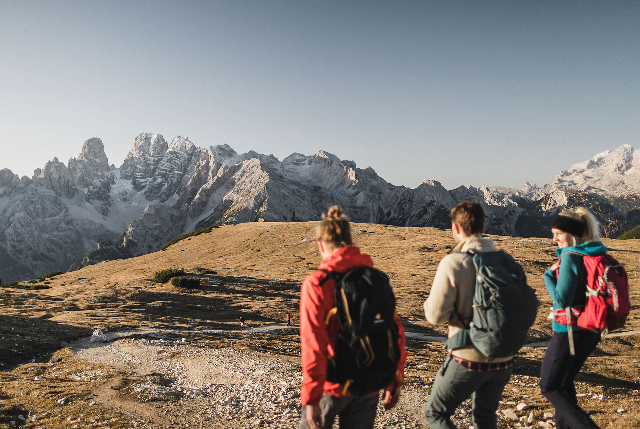 Hiking in the Dolomites